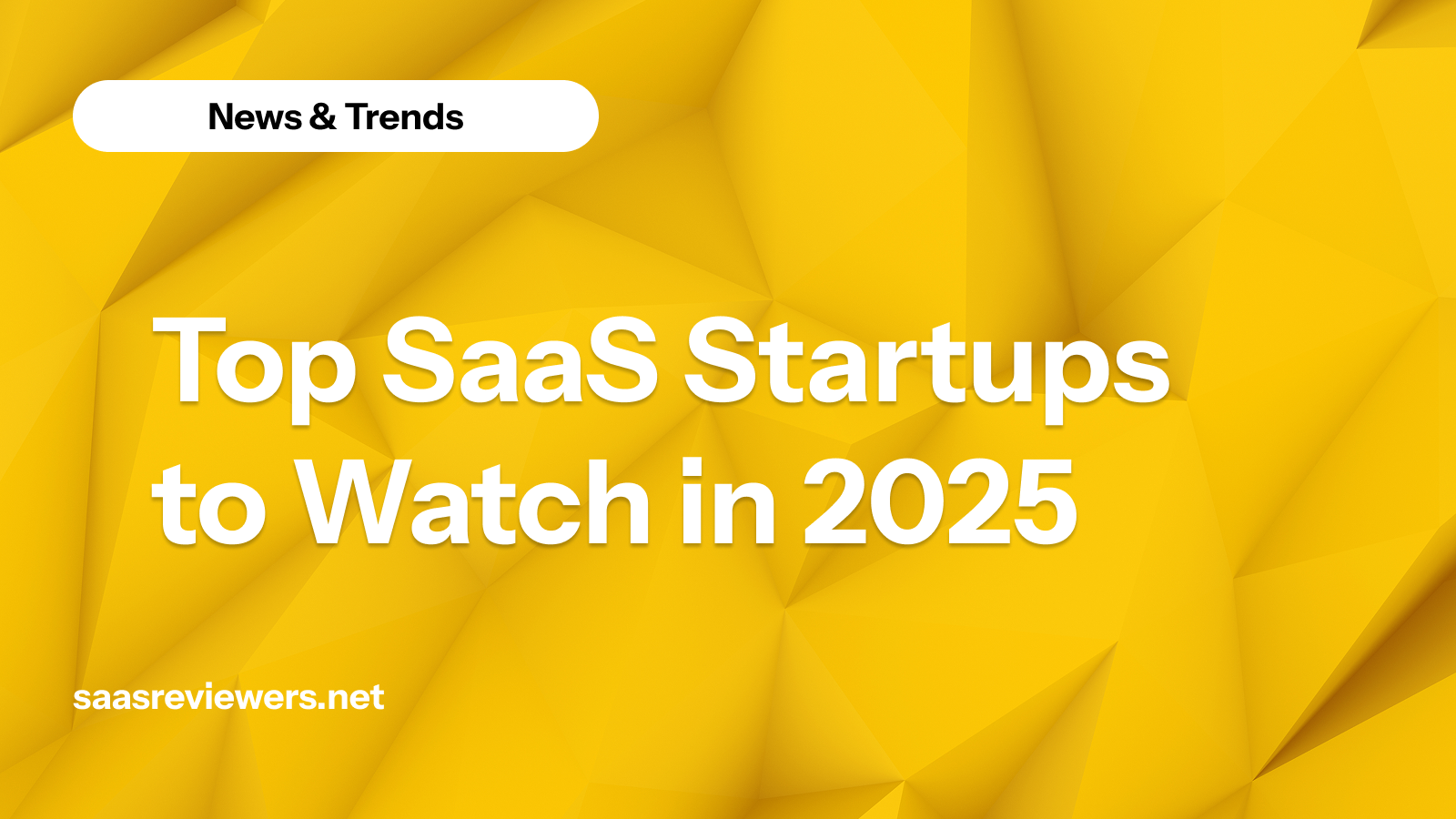 Top SaaS Startups to Watch in 2025