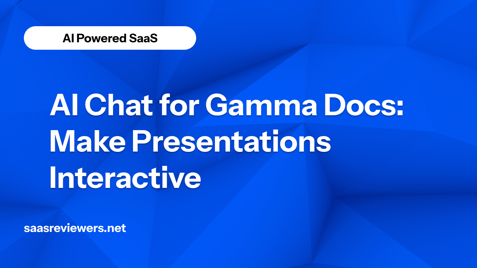 AI Chat for Gamma Docs: Make Presentations Interactive